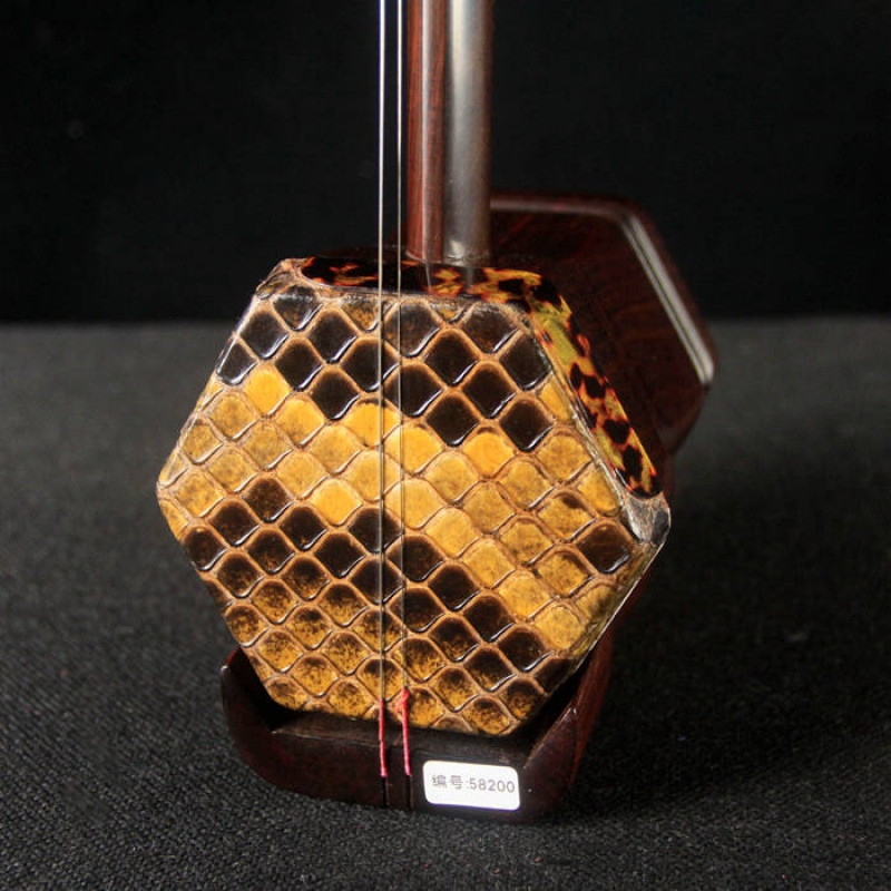 收藏级明清旧料老红木二胡58200（已售）