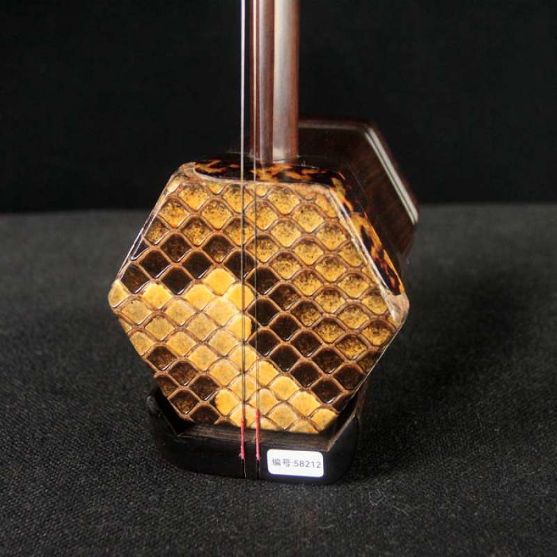 收藏级明清旧料老红木二胡58212（已售）