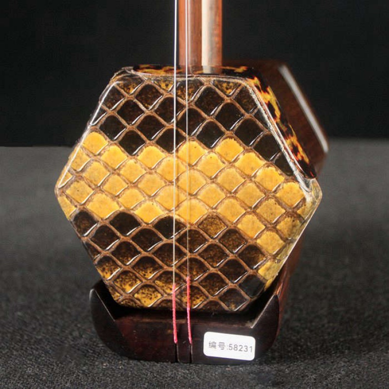 收藏级明清旧料老红木二胡58231（已售）