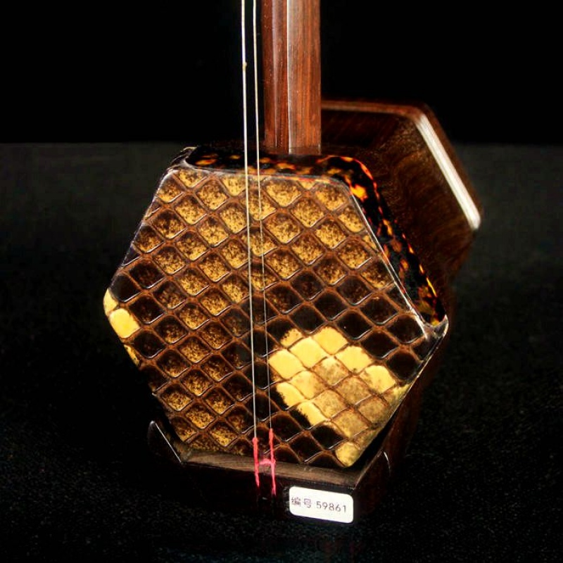 收藏级明清旧料老红木二胡59861（现货）