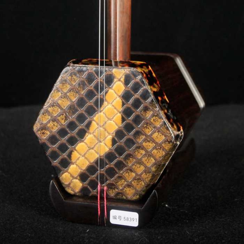 收藏级明清旧料老红木二胡58391（现货）