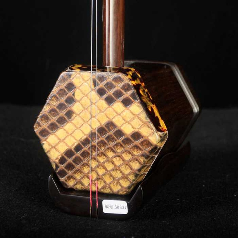 收藏级明清旧料老红木二胡58337（现货）